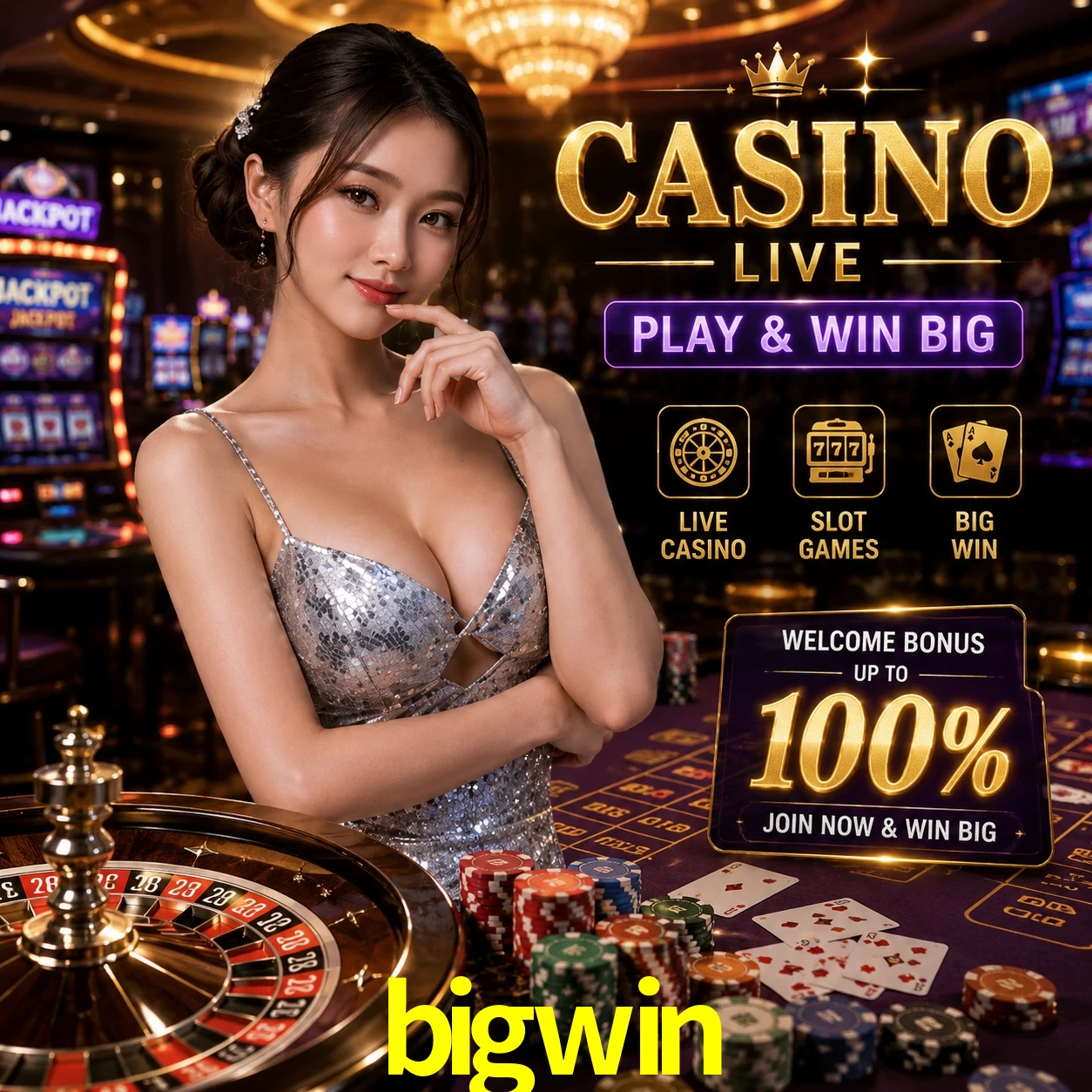 Aplicativo móvel bigwin para iOS e Android